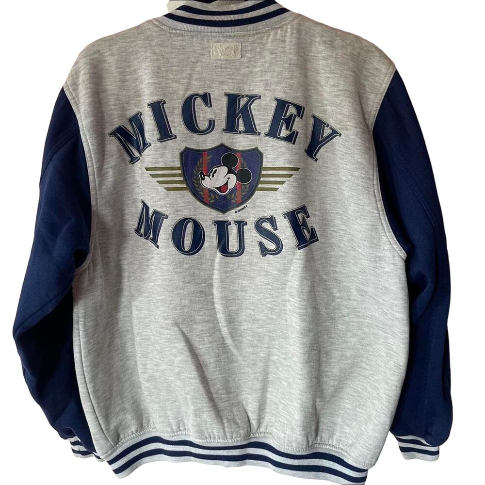 Vintage 90s Mickey Mouse Varsity Jacket Adult Large